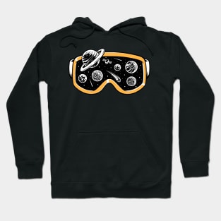 Galactic Skii Goggles Hoodie